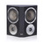KLH Beacon Surround Speaker, Sold As A Pair - Black Oak - Used, Open Box