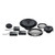 Audison APK 163 Prima Series 6.5" 3-Way Component Speaker Set with RKFR6 Roadkill Fast Rings