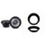 Alpine R2 6.5" with Adaptors Compatible With 98-13 Harley  with Batwing Fairing