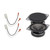 PowerBass S-275CF - 2.75" OEM Replacement Speakers with 72-6514 Speaker Harness Compatible with Chrysler/Dodge 1990-Up