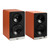 ELAC LS10-B SPEAKER STANDS And DEBUT ConneX BOOKSHELVES-ORANGE