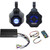 Alpine SPV-65RGB-CAN 6.5” Cage-Mounted Universal Weather-Resistant Coaxial RGB LED Speaker Pods with 4 Ch Amp & Led Remote