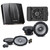 Alpine PXE-C80-88 OPTIM8 8-Channel Hi-Res Digital Sound Processor Amplifier w/ SS-SB12 Subwoofer, R2-S69C & R2-S65 Bundle