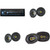Alpine UTE-73BT Bluetooth Receiver (No CD), a Pair of 43CSC654 6.5" Speakers, and 43CSC6934 6x9" Speakers - Used Open Box