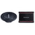 Memphis Audio SRXS1044V 10" Street Reference Dual 4-Ohm Shallow Mount Subwoofer with SRX300.1V Mono 2-Ohm 300 Watt Amplifier
