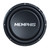Memphis Audio SRXS1244V 12" Street Reference Dual 4-Ohm Shallow Mount Subwoofers with SRX300.1V Mono 2-Ohm 300 Watt Amplifier