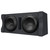 Kenwood P-W3021D Dual 12" Subwoofers in a Vented Enclosure and includes a KAC-9106D 2000W Max Power Class D Mono Amplifier