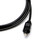 Audison OP 1.5 Toslink Optical Cable 1.5m with STR M To F Right Angle Toslink Adapter