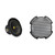 Kicker 50CWCS84 CompC 8", SVC, 4-ohm & 52GR8 Grill Bundle