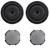 Kicker (2) 52CVT124 12-Inch Thin Sub, SVC, 4-ohm & 52GR12 Grill Bundle