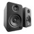 Kanto YU4MB YU4 Matte Black Powered Speakers with Bluetooth, Built-In Phono Preamp and Kevlar® Drivers, Pair - Used, Very Good