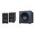Elac Debut 3.0 Bookshelf Package Black With Debut 15 Inch Subwoofer