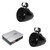 MTX Marine Audio (Pair) 8" Wake Tower Speaker and Amplifier Bundle ( MA400.4, WET8CWB )