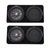 Kicker 43TCWRT122 CompRT12 12-inch (30cm) Subwoofer in Thin Profile Enclosure, 2-Ohm Bundle