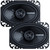Memphis Audio SRX462V Street Reference Series 4x6" 2-Way Coaxial Speakers - Pair - Used, Good