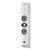 Focal On Wall 301 Series with Center On Wall and  Stands (WHITE)