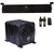 Wet Sounds Package - Black Stealth 6 Ultra HD Sound Bar w/ Remote and AS-6 6" 250 Watt Powered Stealth Subwoofer