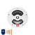 JBL BMS8LW 8" Club Marine 8" 2-Way Marine Audio White Multi-Element OEM Replacement Speakers w/ RGB LED Lighting - Pair
