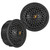 Kicker 51KSS6704 KS-Series 6.75" Component system with 1" tweeters, 4-Ohm, Pair - Used, Good