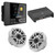 JL Audio MM50 & XDM400/4 w/ M6-650X-S-GwGw, Gloss White, Sport Grille Speakers