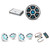 JL Audio MBT-CRXv2 & MHD600/4 w/ (2) M3-770X-S-Gw-i RGB LED 7.7 Sport Grill White Speakers & LED Remote