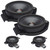 PowerBass OE Series Direct Replacement Speakers With Front Tweeters Compatible With Chevy Avalanche 07-13