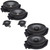 PowerBass OE Series Direct Replacement Speakers With Front Tweeters Compatible With Chevy Malibu 13-20