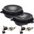 PowerBass OE Series Direct Replacement Speakers with Front Tweeters Compatible With Prius C 12-19