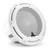 JL Audio 12-Inch M7 Marine Infinite Baffle Subwoofer, Gloss White, Gunmetal Classic Grille - SKU:O-M7-12IB-C-WwGm-4 - Used, Good