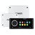 Fusion MS-RA770 Apollo Marine Entertainment System With Fusion MS-AP41200 Apollo 4 Channel and MS-AP12000 Mono Amplifiers