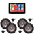 Alpine ILX-F509 Halo9 9" Multimedia Touchscreen Receiver w/ 2 Pairs Alpine SXE-1751S 6.5" Component Set