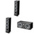 Focal Vestia N4 Towers (Black) Pair And Focal Vestia Center Channel
