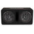 Kicker 48DCVR122 CompVR 12" dual subs in vented box & 46CXA800.1 Amp, CK4 Amp Kit Bundle