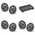 JL Audio XDM600/6 w/ (3) M6-770X-S-Gmti, Gunmetal & Titanium Sport Grille Speakers