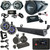 NavAtlas RZR1ZONE6S - NA30C 3" Source Unit with Roll-Bar & Kick-Panel Speakers, 27" Soundbar, Glove-Box Subwoofer, Roll Cage Subwoofers, and Wiring Compatible With 2019-2020 Polaris RZR Turbo S