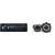 Alpine UTE-73BT Mech-less Digital Bluetooth Media Receiver with 1 Pair Alpine S2-S40 Type S 4" Coax Speakers - Used Open Box