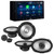 Alpine iLX-W670 Digital Multimedia Receiver & 1 Pair Alpine S2-S65C Type S 6.5" Component Speakers and 1 Pair S2-S69 Type S 6x9 Coax