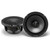 Alpine 2 Pairs HDZ-65CS Alpine Status Series Hi-Res 6.5” 2-Way Slim-fit Component Speaker Set