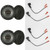 Kicker KSC ( 2 Pair ) 6.5" w/ Speaker Wiring Harness For select 1988-up GM vehicles