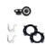Alpine Speakers 6.5 inch for Ford F-150 2015-2024 Upgrade Kit - Pair of S2 Series with Adapters and Harness, Coaxial 6 1/2 Car Audio Rear Door Speaker S2-S65