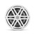 JL Audio Marine AP200/4BT Bluetooth Amplifier w/ M3-770X-S-Gw - M3 7.7" Marine Coaxial Speakers (pair) - Gloss White Sport Grilles