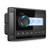 Clarion CMM-20 Marine Source Unit with LCD Display, IP66 Weatherproof Rating, Weather Band, Bluetooth