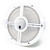 Wet Sounds REFURBISHED REVO 10CX XW-W White XW Grill 10 Inch Marine High Performance LED Coaxial Speakers (pair) - Used, Acceptable