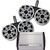 Kicker Marine Dual Wake Tower System w/ 4 Silver 6.5 Speakers, Kicker 40KXM400.4 400 Watt Amplifier