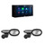 Alpine iLX-W670-S Digital Multimedia Receiver & 2 Pairs Alpine S2-S69C Type S 6x9" Component Speakers