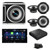 Alpine ILX-W670 Receiver & (2) S2-S65 6.5" Coax speakers, S2-SB10V 10" enclosure w/ S2-A60M Mono - Rux Bundle - Used, Open Box