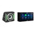 Alpine iLX-W670-S Receiver & S2-SB8 PrismaLink™ S2-Series sealed 8" subwoofer with Built-In RGB lighting Bundle