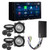 Alpine iLX-W670 Digital Multimedia Receiver & 2 Pairs Alpine S2-S40C Type S 4" Component Speakers w/ Power Pack - Used, Open Box