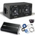 Kicker 11DS12L72 Solobaric Dual 12" Box with 1500 Watt Kicker Amp,Kit,Bass Knob