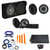 Kicker 47TRTP122 12-Inch Thin Down Firing Subwoofer with CX6605 system amp, KSS6504 KSC6504 speakers and wire kit